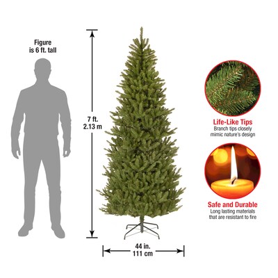 National Tree Company Natural Fraser Fir Artificial Christmas Trees NAFFSLH1-70