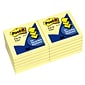 Post-it Pop-up Notes, 3" x 3", Canary Collection, 100 Sheet/Pad, 12 Pads/Pack (R330-YW)