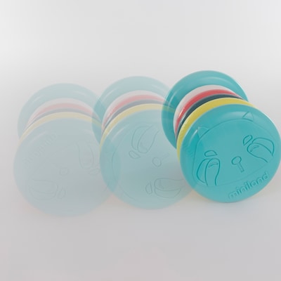 MINILAND Feel to Learn: Stack & Roll Rings, Multicolored (MLE97330)