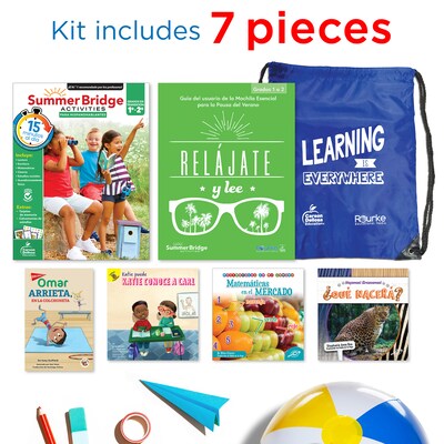 Summer Bridge Activities Summer Bridge Spanish Backpack, Grade 1-2 Workbook, 7/Set (CD-145437)