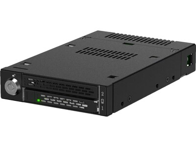 Icy Dock ToughArmor M.2 PCIe 4.0 NVMe SSD Enclosure for External 3.5" Drive Bay, Black (MB833MK-B V2)