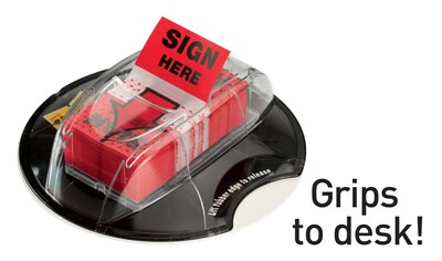 Post-it 'Sign Here' Message Flags, .94" Wide, Red, 200 Flags/Pack (680-HVSHR)