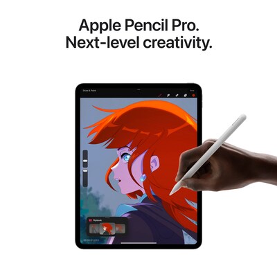 Apple iPad Pro M4 Chip 11" Tablet, WiFi, 256GB, Silver (MVV93LL/A)