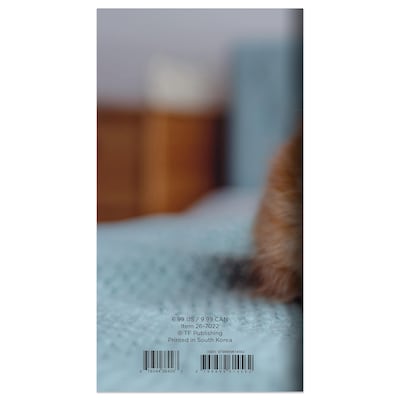 2027 TF Publishing Kitten 3.5" x 6.5"  Monthly Standard Planner, Paperboard Cover, Multicolored (27-7022)