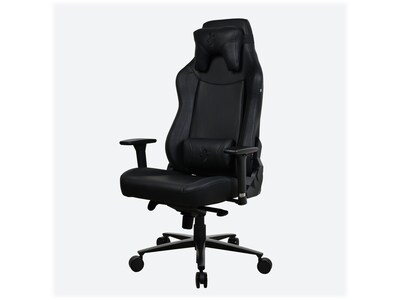 Arozzi Vernazza Faux Leather Ergonomic Rocker Gaming Chair, Pure Black (VERNAZZA-XL-SPU-PBK)