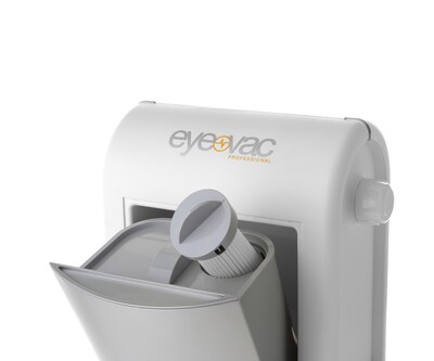 EyeVac Pro Canister Vacuum, Bagless, White (EVPROW)