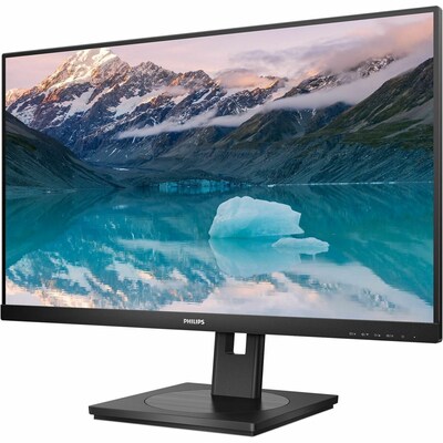 Philips S-line 22" 75 Hz LED Business Monitor, Textured Black (222S9JML)