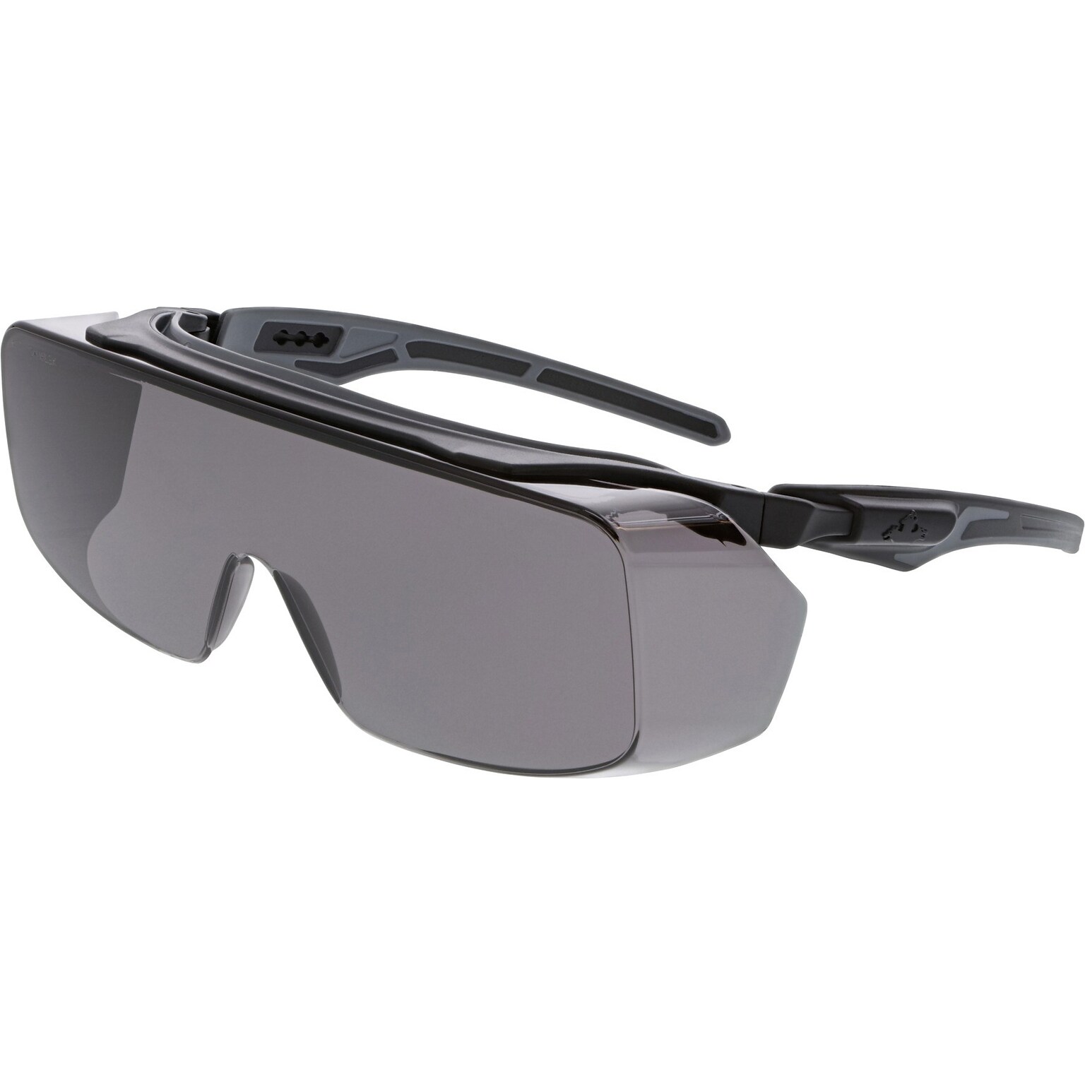 MCR Safety Klondike OTG Anti-Fog Safety Glasses, Over the Glasses, Gray Lens (OG212PF)