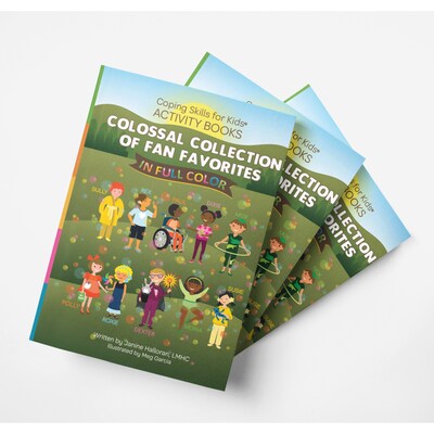 Coping Skills for Kids Activity Books: Colossal Collection of Fan Favorites (CSKABCC)