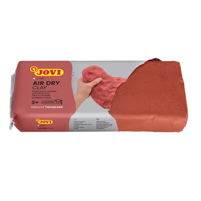 JOVI Air Dry Clay, Terracotta, 2.2lb Bar, Pack of 2 (JOV89-2)