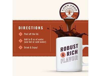 Java House Lone Tree Original Blend Coffee Pods, Medium Roast, 12/Carton (FC900H50)