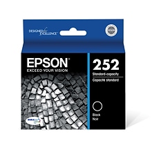 Epson T252 Black Standard Yield Ink Cartridge   (EPST252120S)