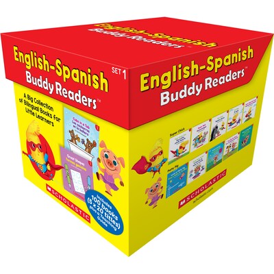 Scholastic Teaching English-Spanish Buddy Readers: Set 1, Multiple-Copy Set Picture Book, 101 Books/Set (SC-9781546160465)