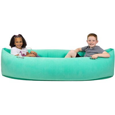 Bouncyband Comfy Peapod, Inflatable Sensory Pod , 80, Green (BBAPD80GR)