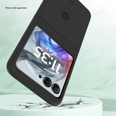 SaharaCase Venture Series Phone Case for Motorola Razr, Shock Absorbing, Scorpion Black (CP00842)