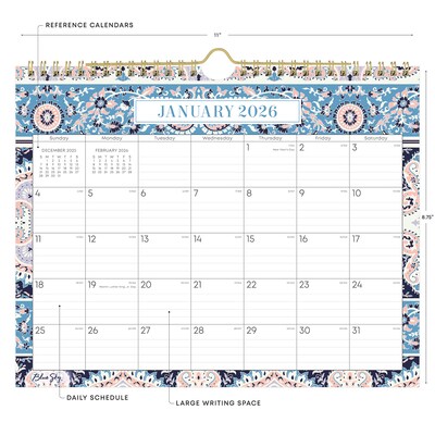 2026 Blue Sky Cocorrina 11 x 8.75 Monthly Desk Calendar (147479-26)