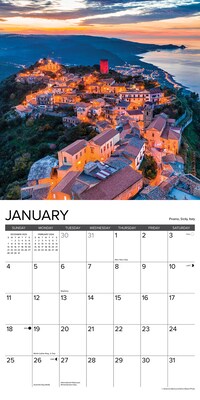 2026 Willow Creek Mediterranean 12" x 12" Monthly Wall Calendar (51894X)