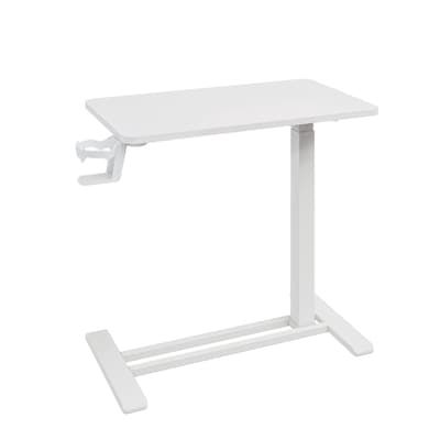 FlexiSpot H7 Overbed Table Mobile Laptop Cart, 27.6 x 15.8, White (H7W-2816)