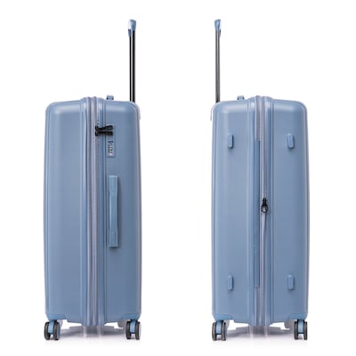 DUKAP Airley 29.92" Hardside Suitcase, 4-Wheeled Spinner, TSA Checkpoint Friendly, Blue (DKAIR00L-BLU)