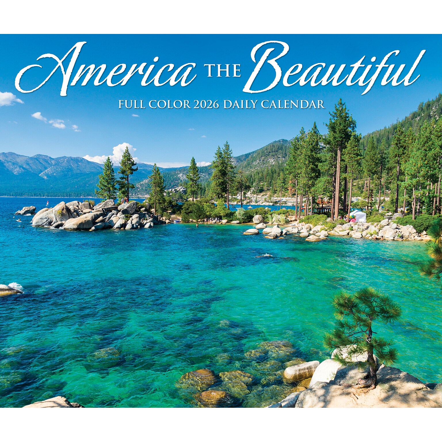 2026 Willow Creek America the Beautiful 6.2 x 5.4 Day-to-Day Calendar (53898)