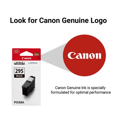 Canon PG-295 Black Standard Yield Ink Cartridge (HS621)
