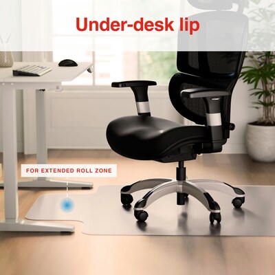 Quill Brand® Hard Floor Chair Mat, 36" x 48'', Clear (STP-15987)