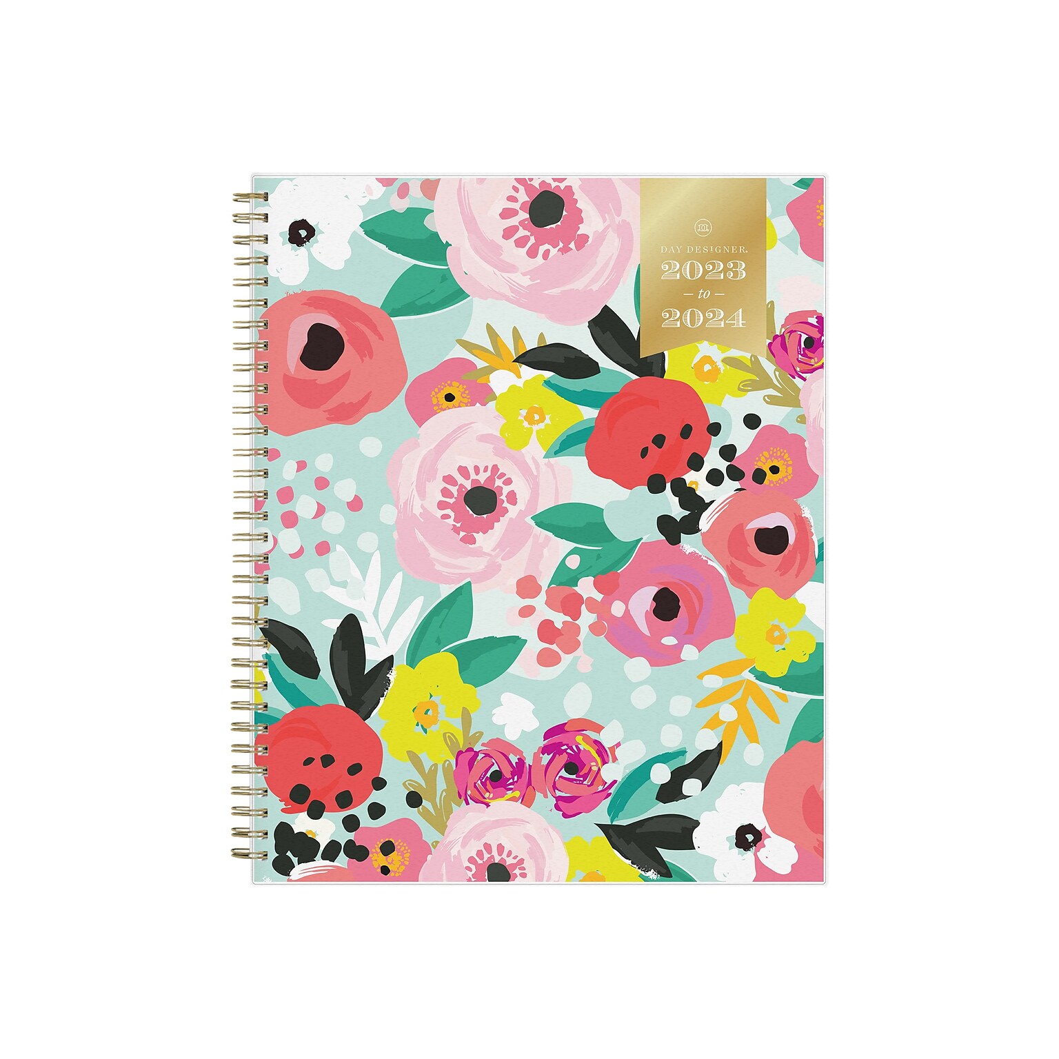 2023-2024 Blue Sky Day Designer Secret Garden Mint 8.5 x 11 Academic Weekly & Monthly Planner (137896-A24)