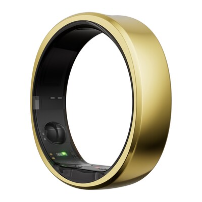 RingConn Gen 2 Ultra-Thin Smart Ring - Size Before You Buy - Size 13, Royal Gold (123031303)