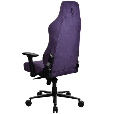 Arozzi Vernazza SoftFabric Ergonomic Racing Gaming Chair, Purple (VERNAZZA-SFB-PP)