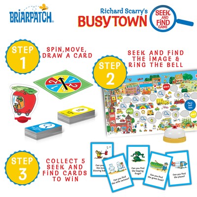 Briarpatch Richard Scarry Busytown Seek and Find Game (UG-06532)