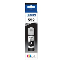 Epson T552 Pigment Black High Yield Ink Cartridge Refill (T552020-S)