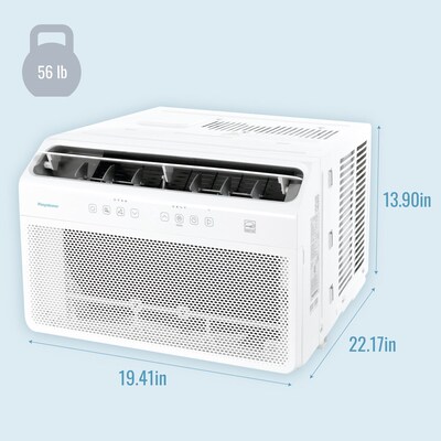 Keystone Energy Star 8,000 BTU Window Air Conditioner , Remote, White (KSTAW08INV-HC)