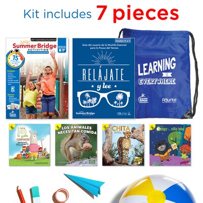Summer Bridge Activities Summer Bridge Spanish Backpack, Grade K-1 Workbook, 7/Set (CD-145436)
