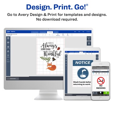 Avery TrueBlock Laser Shipping Labels, 8.5" x 11", Matte White, 25 Labels/Pack (5265)