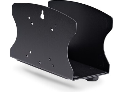 StarTech Adjustable PC Wall Mount Bracket, Up to 40 lbs. Computers, Black (2NS-CPU-WALL-MOUNT)