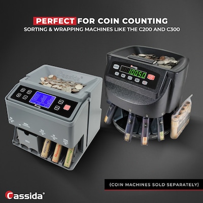 Cassida Coin Roll Wrappers, Multicolored (A-CWAP)