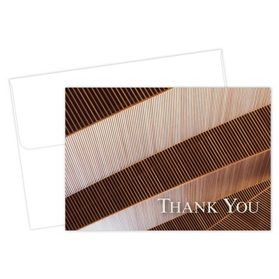 Great Papers Bold Copper General Use Thank You Notecard Kits, Multicolored, 24/Pack (2025027)