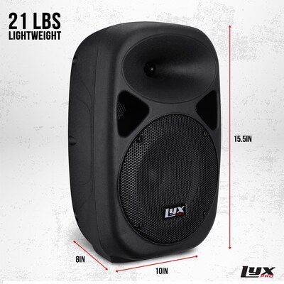 LyxPro 10 Inch Passive DJ PA Speaker System (LYXSPA10PAS)