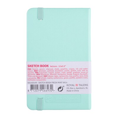Talens Art Creation 3.5" x 5.5" Sketch Book, 80 Sheets/Book, 5/Bundle (TLN9314031M-5)