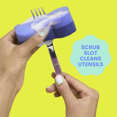 Brite by Scotch-Brite 2-Sided Scrub and Wipe, 1/Pack (BRSW-6)