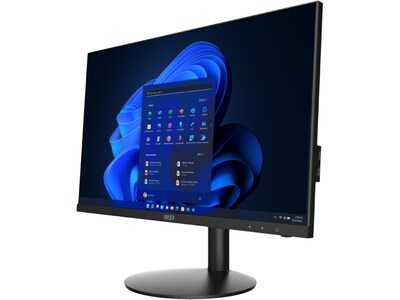 MSI PRO AP241Z 5M-073US All-in-One Desktop Computer, AMD Ryzen 5 5600G, 8GB Memory, 250GB SSD