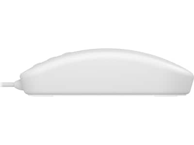 Cherry AK-PMH3 Ergonomic Ambidextrous Optical USB Mouse, White (AK-PMH3OB-US-W)