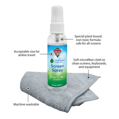 Dust-Off Screen Cleaner Spray, Clean, 1.7 Oz. (DPTC)