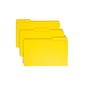 Smead® File Folder, Reinforced 1/3-Cut Tab, Legal Size, Yellow, 100 per Box (17934)