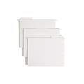 Smead FasTab Recycled Hanging File Folder, 1-Tab, Letter Size, White, 20/Box (64002)