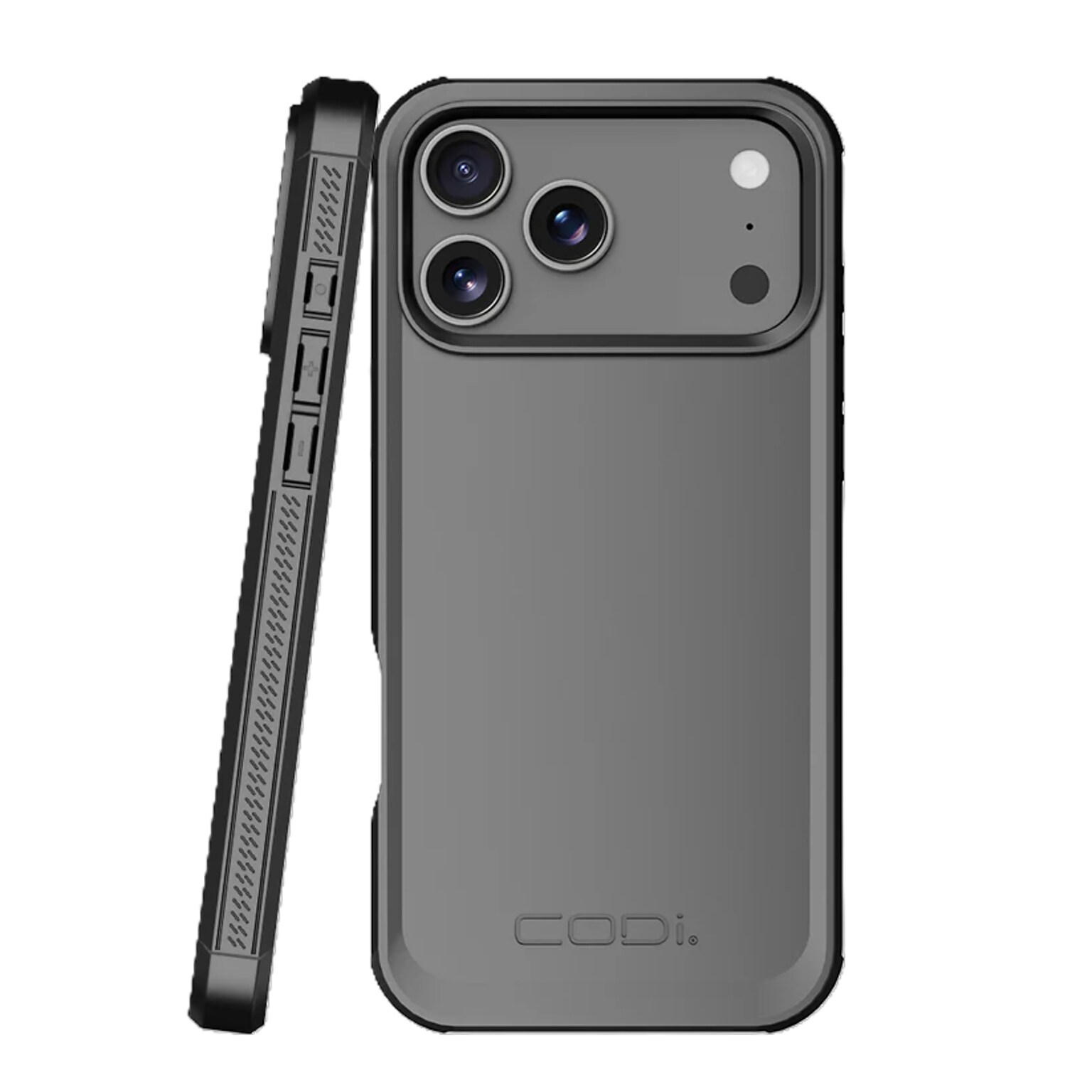 CODi Aegis Rugged Phone Case for iPhone 17 Pro, Black (I17_PRO_RGD_BLK)