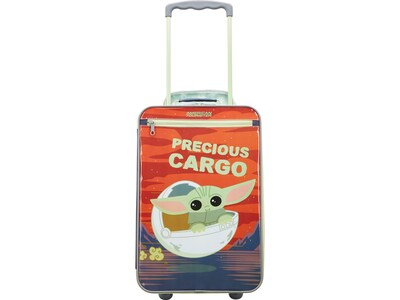 American Tourister Star Wars Kids The Child Polyester Carry-On Luggage, Multicolor (137680-9208)
