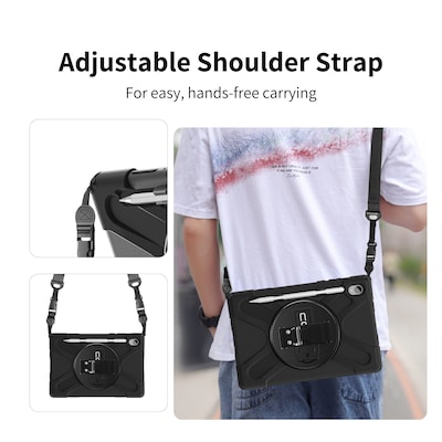 CODi Rugged Case for Samsung Galaxy Tab S11, Black (C30705104)