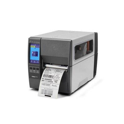 Zebra ZT23142-T01A00FZ ZT231 Series Thermal Transfer Midrange Industrial Printer, USB/Serial/Ethernet/Wi-Fi/BTLE/USB-A, Black
