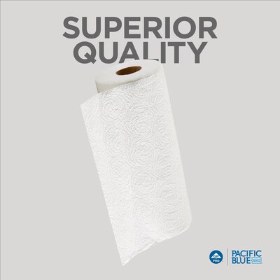 Pacific Blue Select Paper Towels, 2-ply, 85 Sheets/Roll, 30 Rolls/Pack (27385)